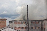 В Украине сильный пожар охватил корпус осужденных на  пожизненное заключение в Винницкой тюрьме