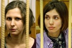 Судебные приставы обеспечивают порядок на процессе по делу Pussy Riot